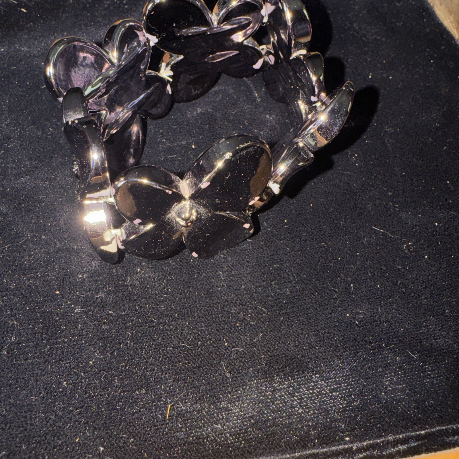 Dogwood Flower Bracelet Plastic