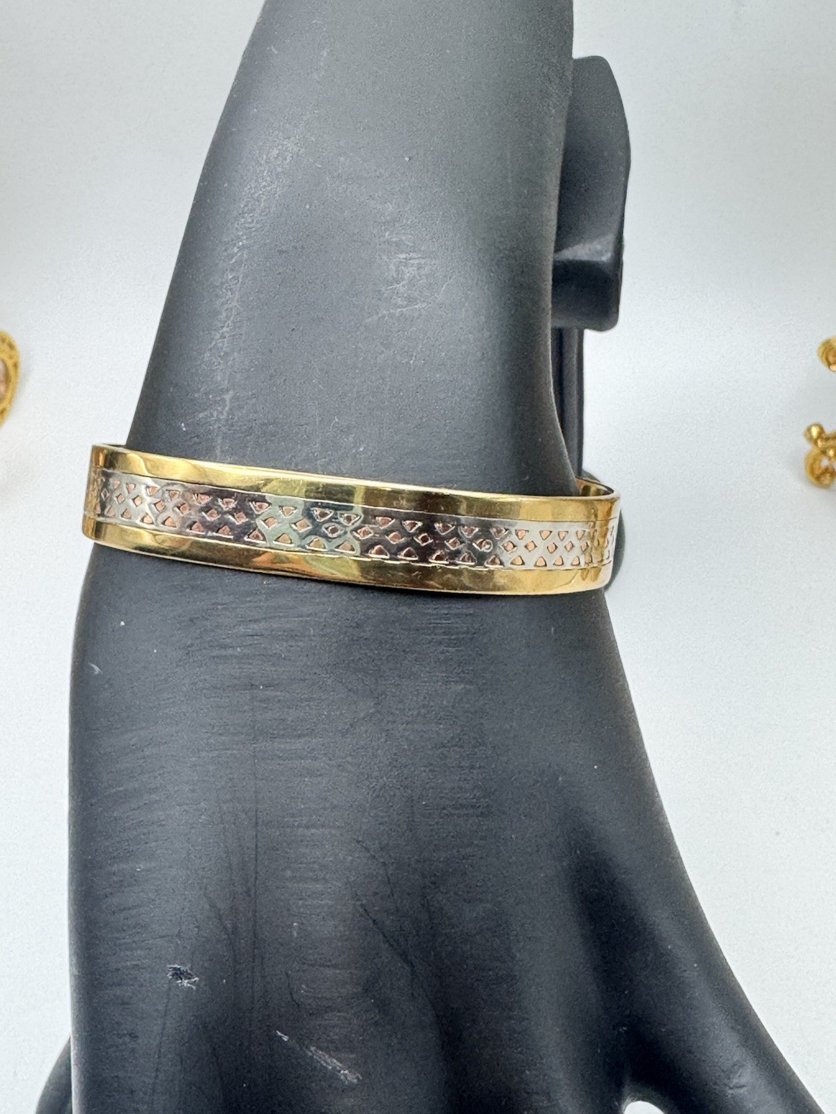 Sausalito Craftworks Brass C Cuff Very Good condition Unisex