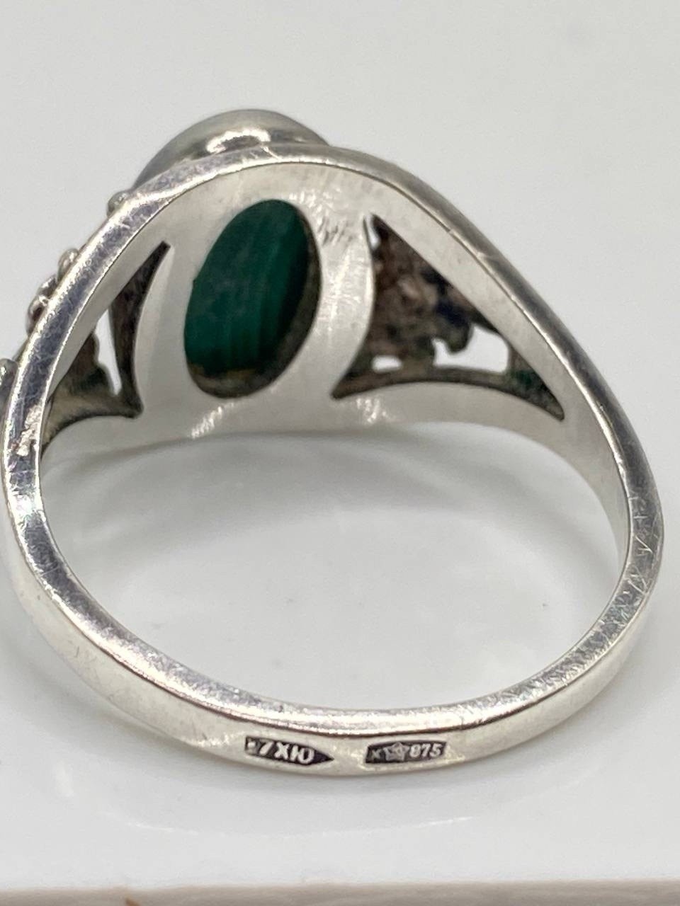 Vintage Fine Silver Ring 875 soviet ussr