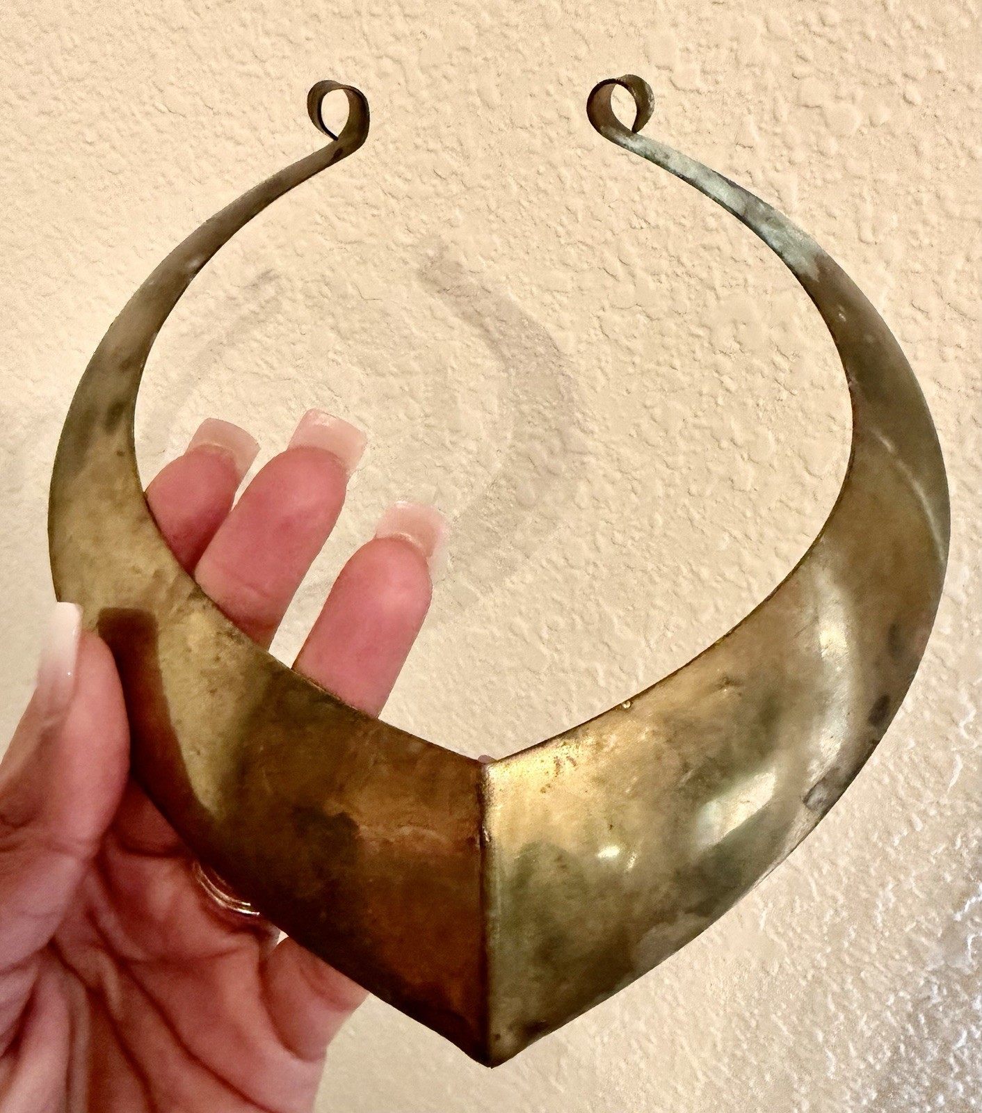 Vintage Brass Indian Made Necklace