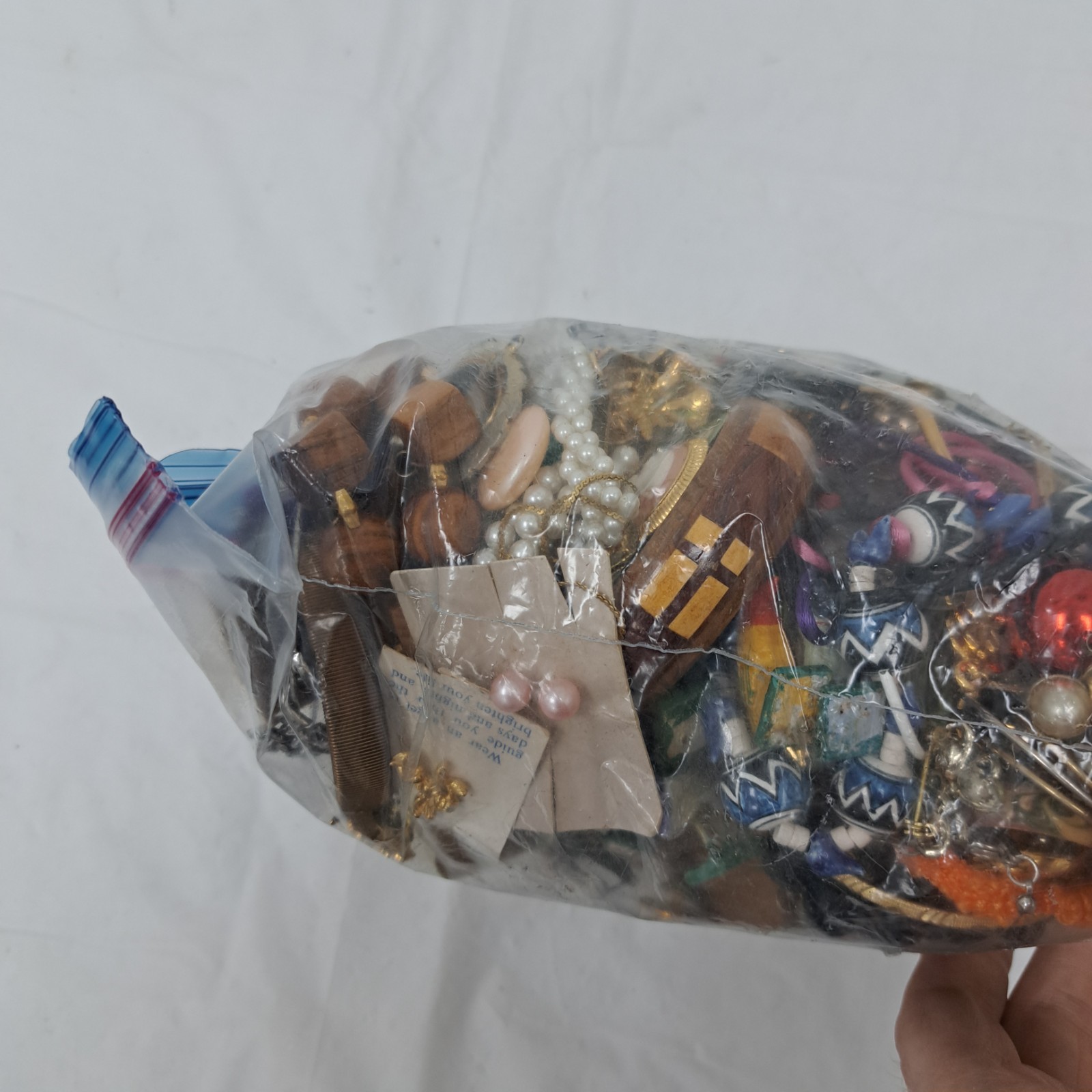 Bag Old Unsearched Jewelry Lot Vintage Estate Find Junk Drawer Large