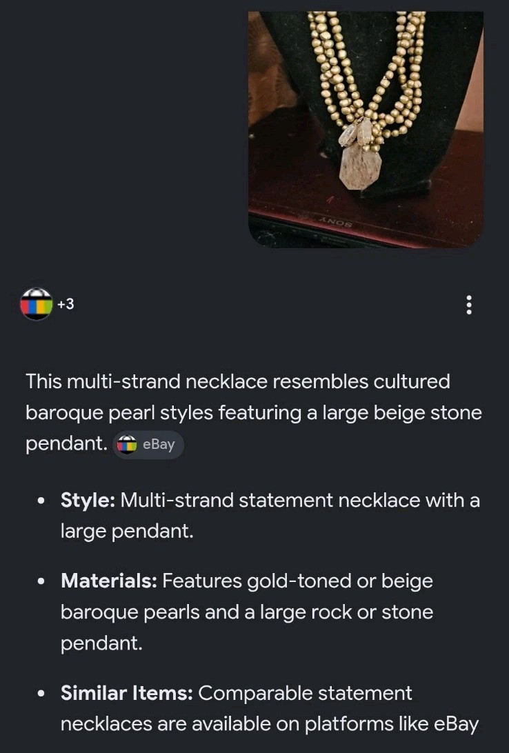 Bohemian Wood Beaded Set