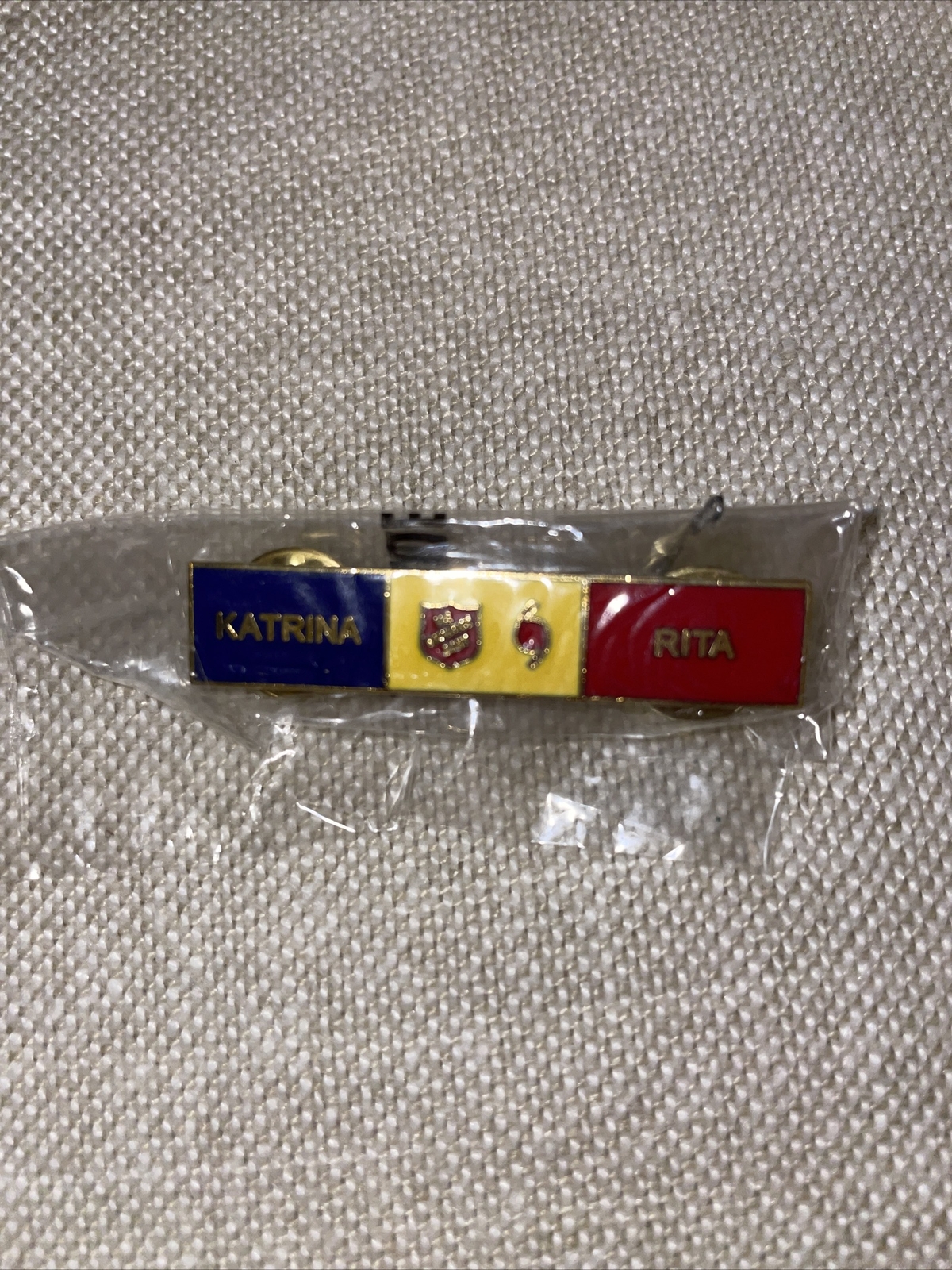 Salvation Army Hurricane Katrina Rita Enamel Pin Brooch