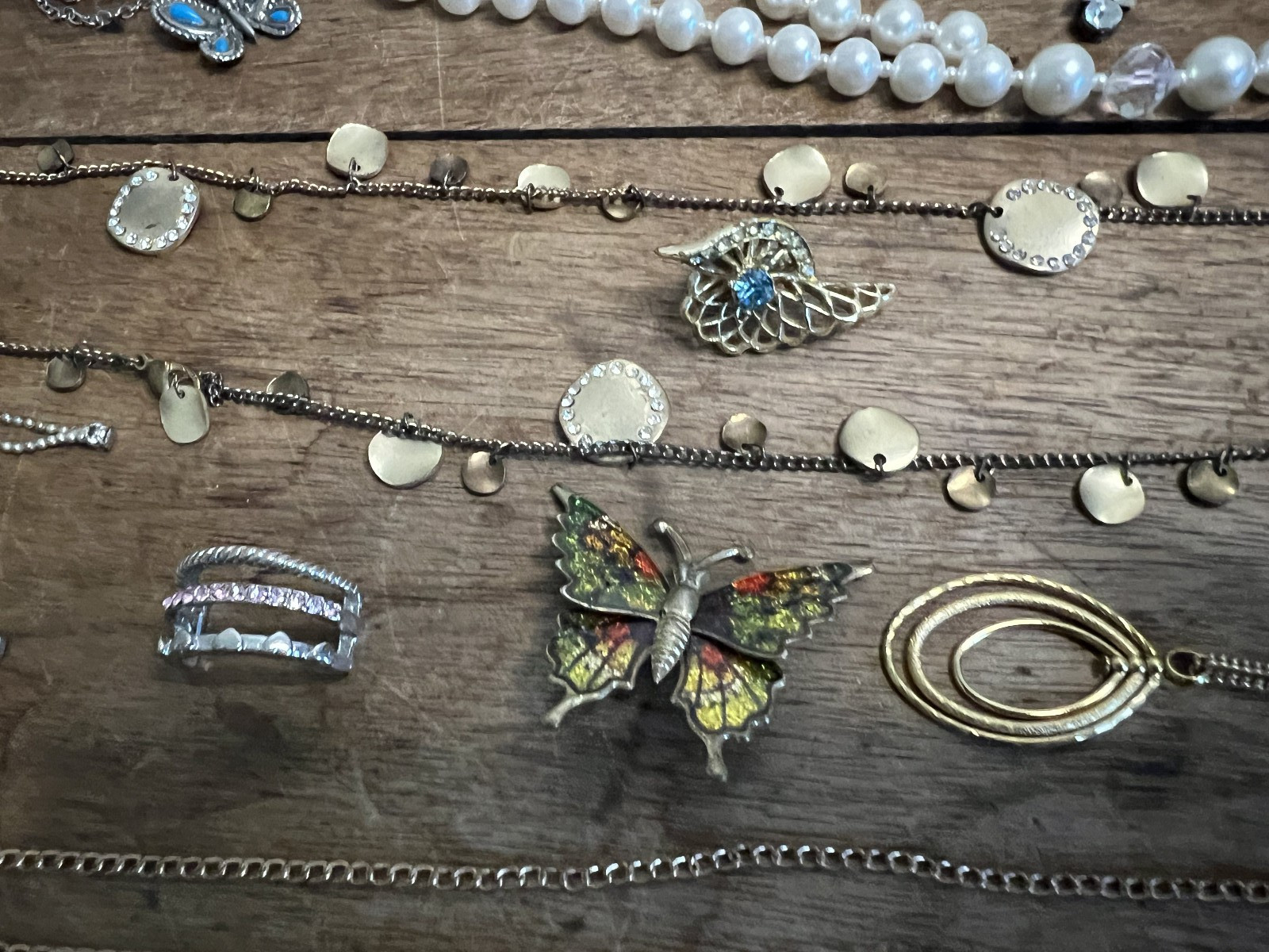 1 lb 3 oz Vintage Costume Jewelry Lot
