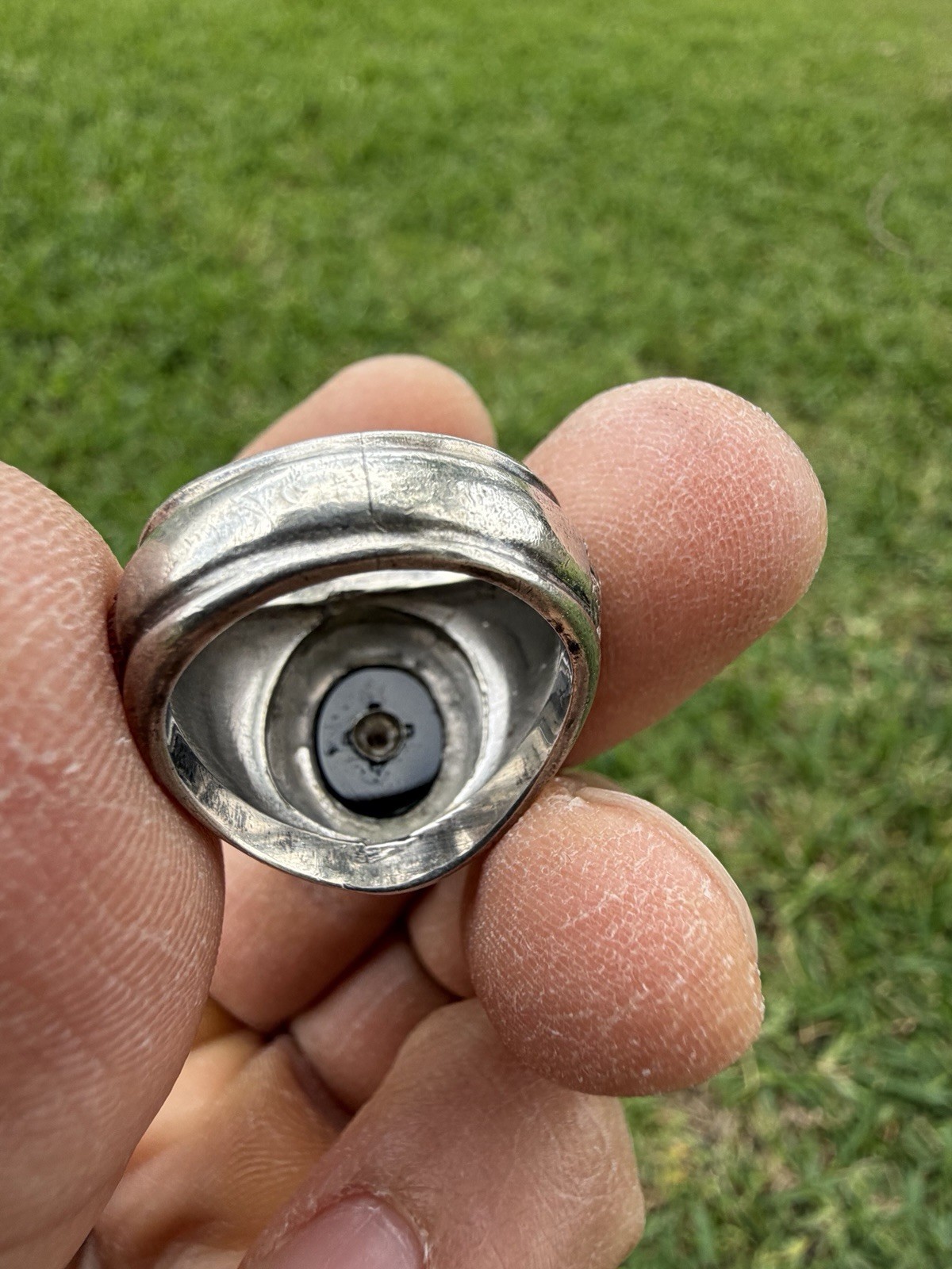 Vintage Military Airborne US Army Class Ring Sterling Silver