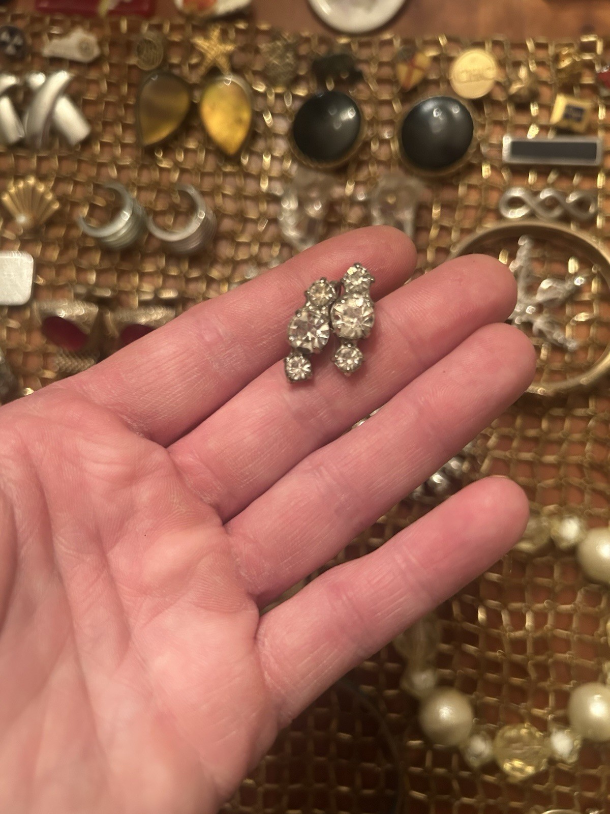 Massive Vintage Jewelry Lot Half Signed Some Silver All Wearable