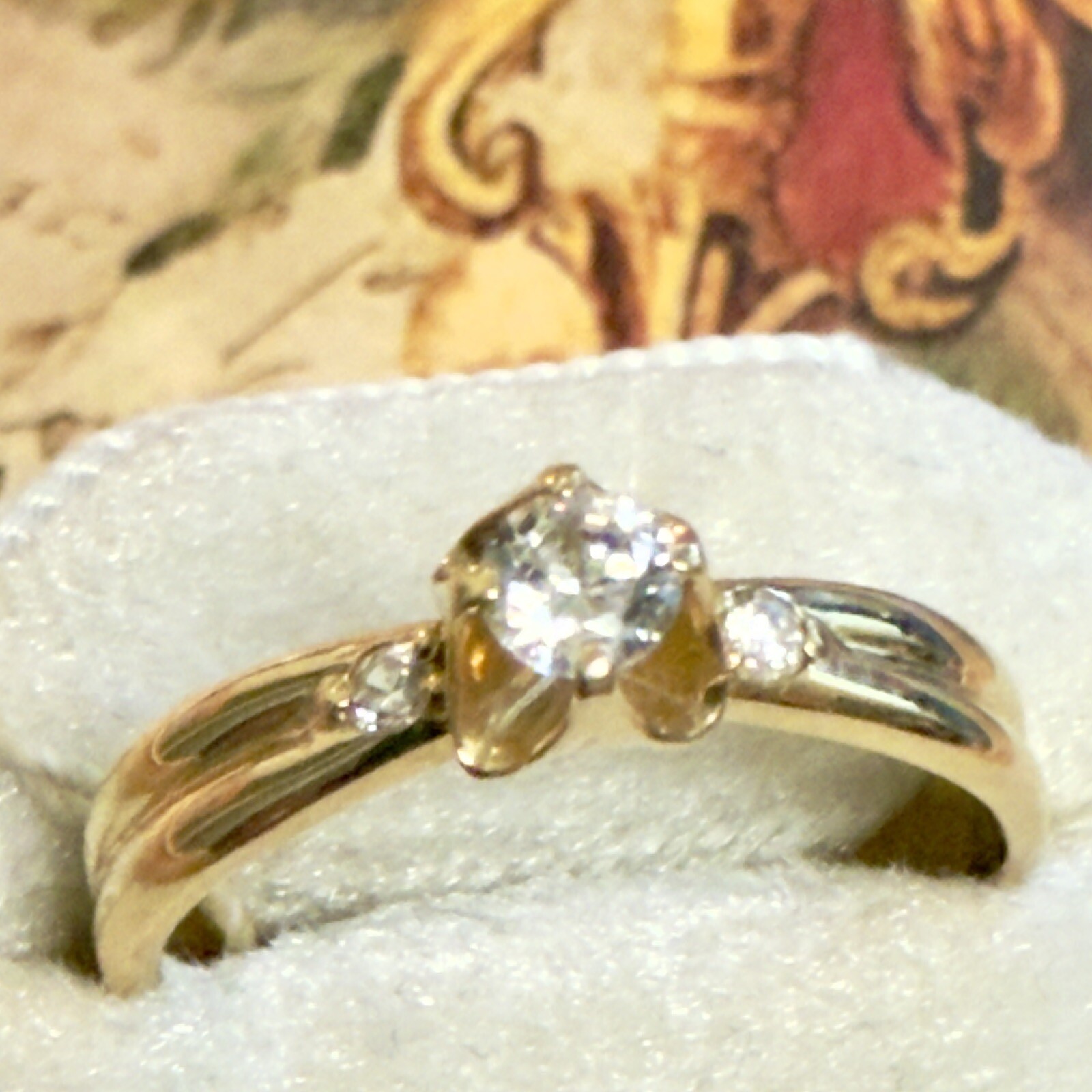 Size 6.25 – Fabulous Vintage 585 14K Gold Ring – East European – #1539