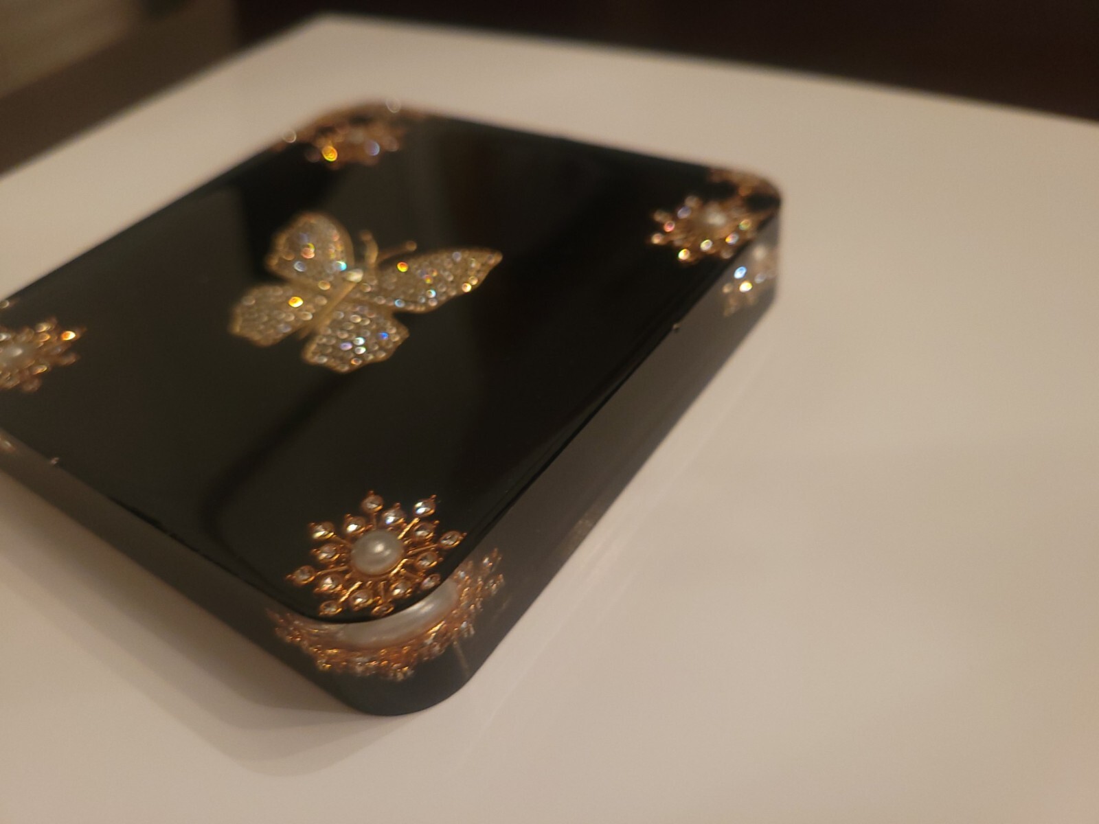 Vintage Butterfly Brooch Coaster or Paperweight Stunning Gift for any occasion