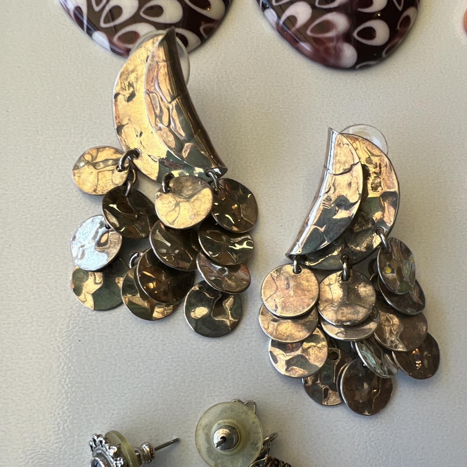 VTG / Retro Statement Dangling Earring Lot 2 – – Assorted 90s, Y2K