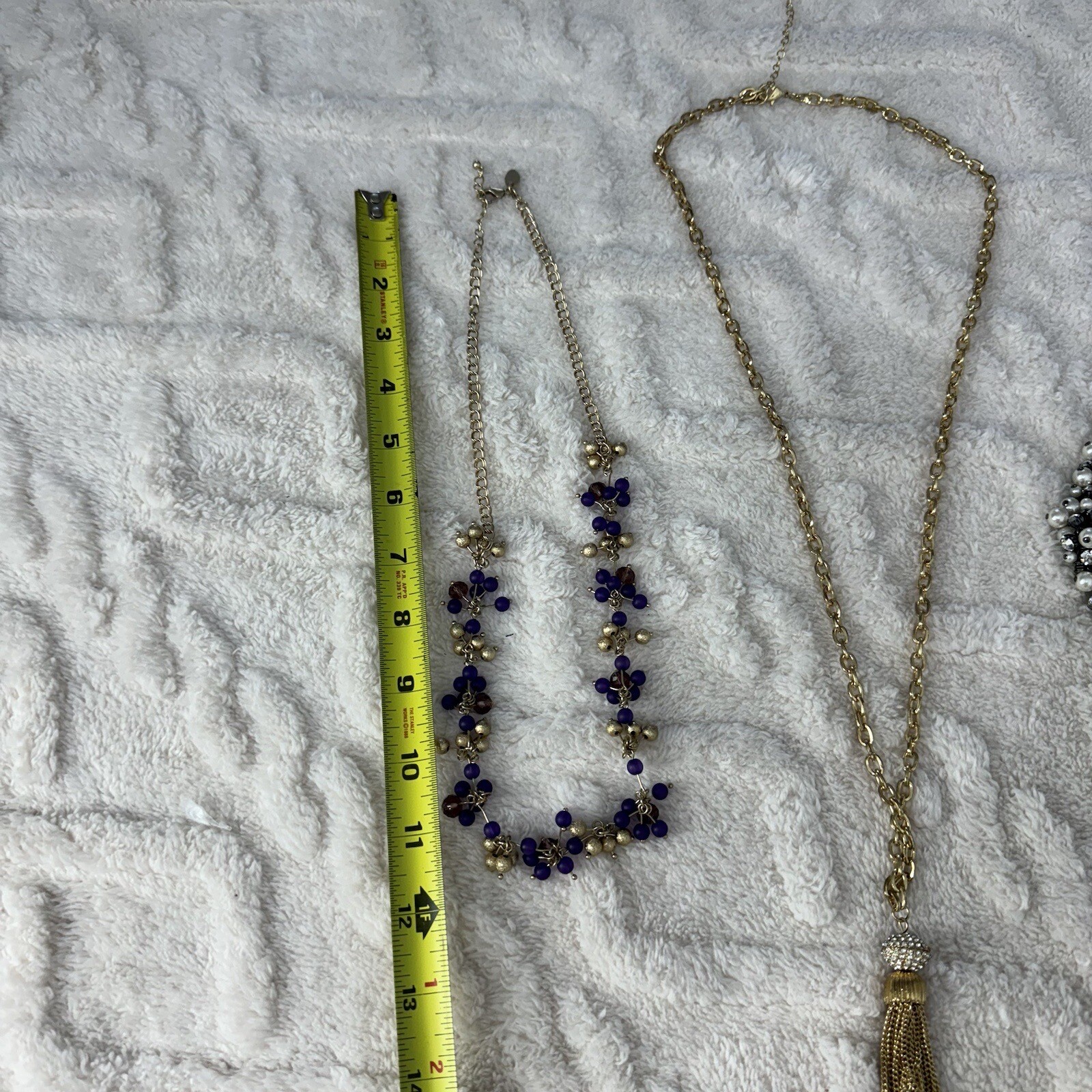 Estate Find Necklaces Lot X 3. Custom Jewelry Modern Multicolor