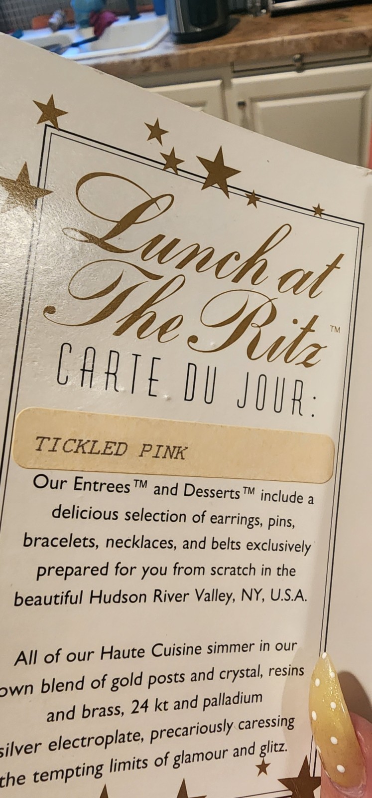 Lunch At The Ritz Tickled Pink Flamingos Pierced Earrings