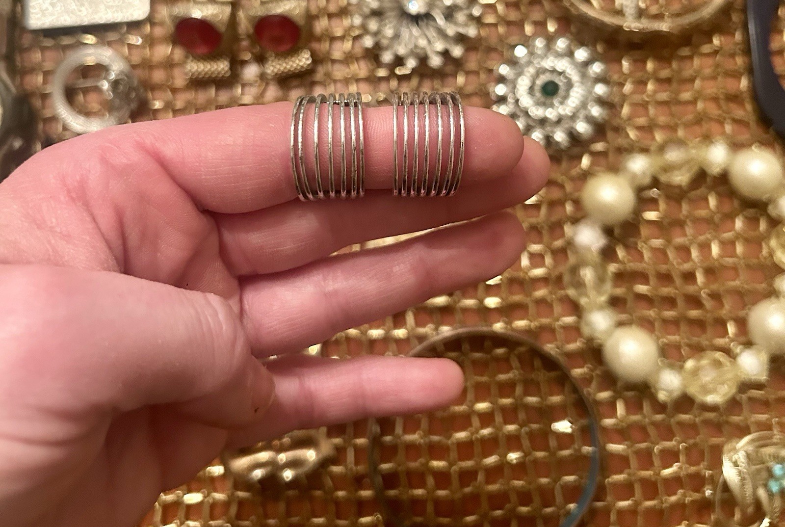 Massive Vintage Jewelry Lot Half Signed Some Silver All Wearable
