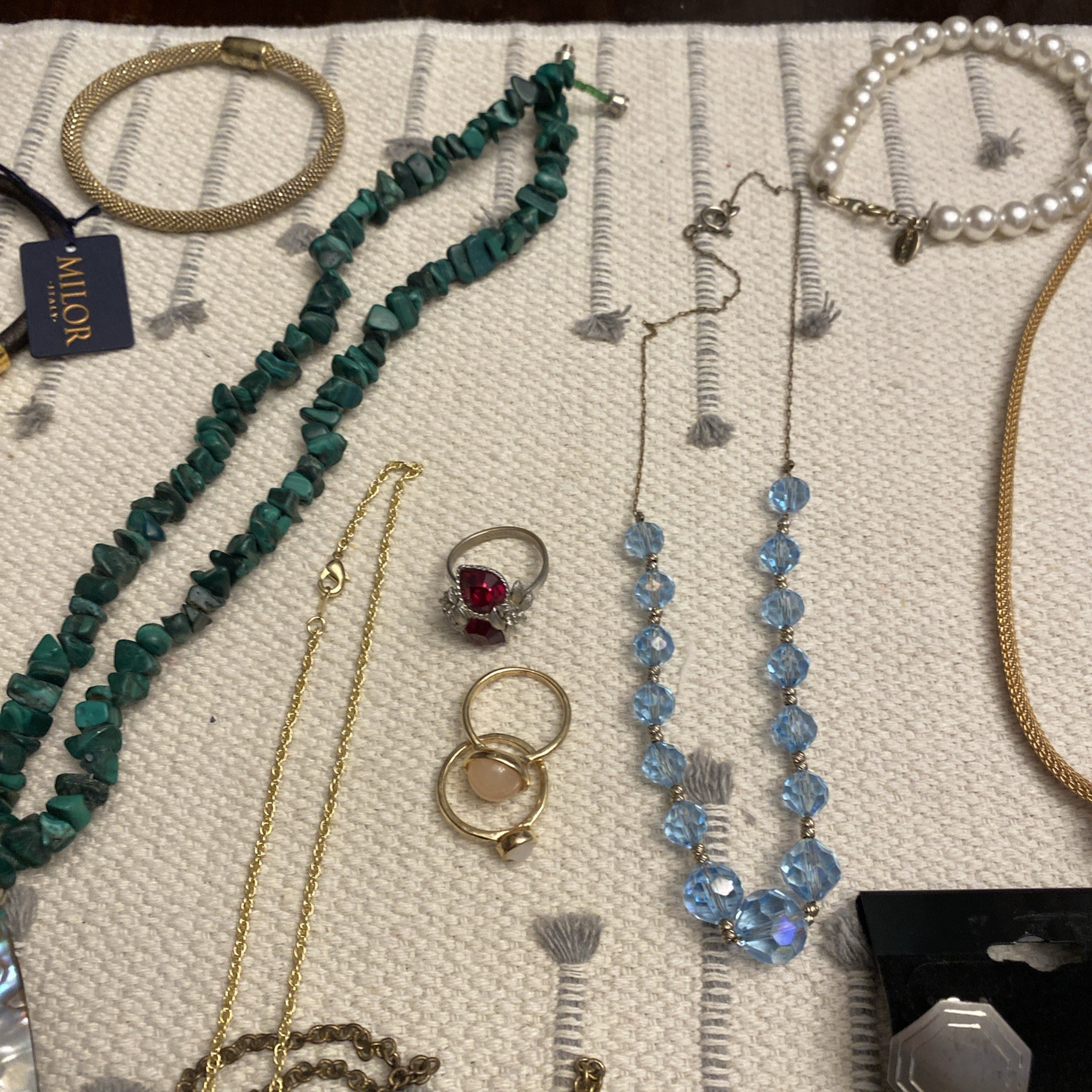 DESIGNER Vintage & Contemporary Jewelry Lot Most SIGNED Sterling 10k MOP