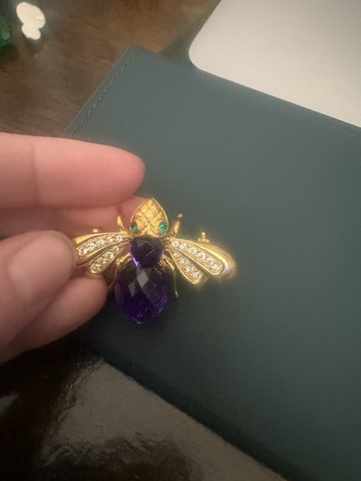 Joan Rivers Classics Figural Bee Brooch Set- 10 Interchangeable Thoraxes