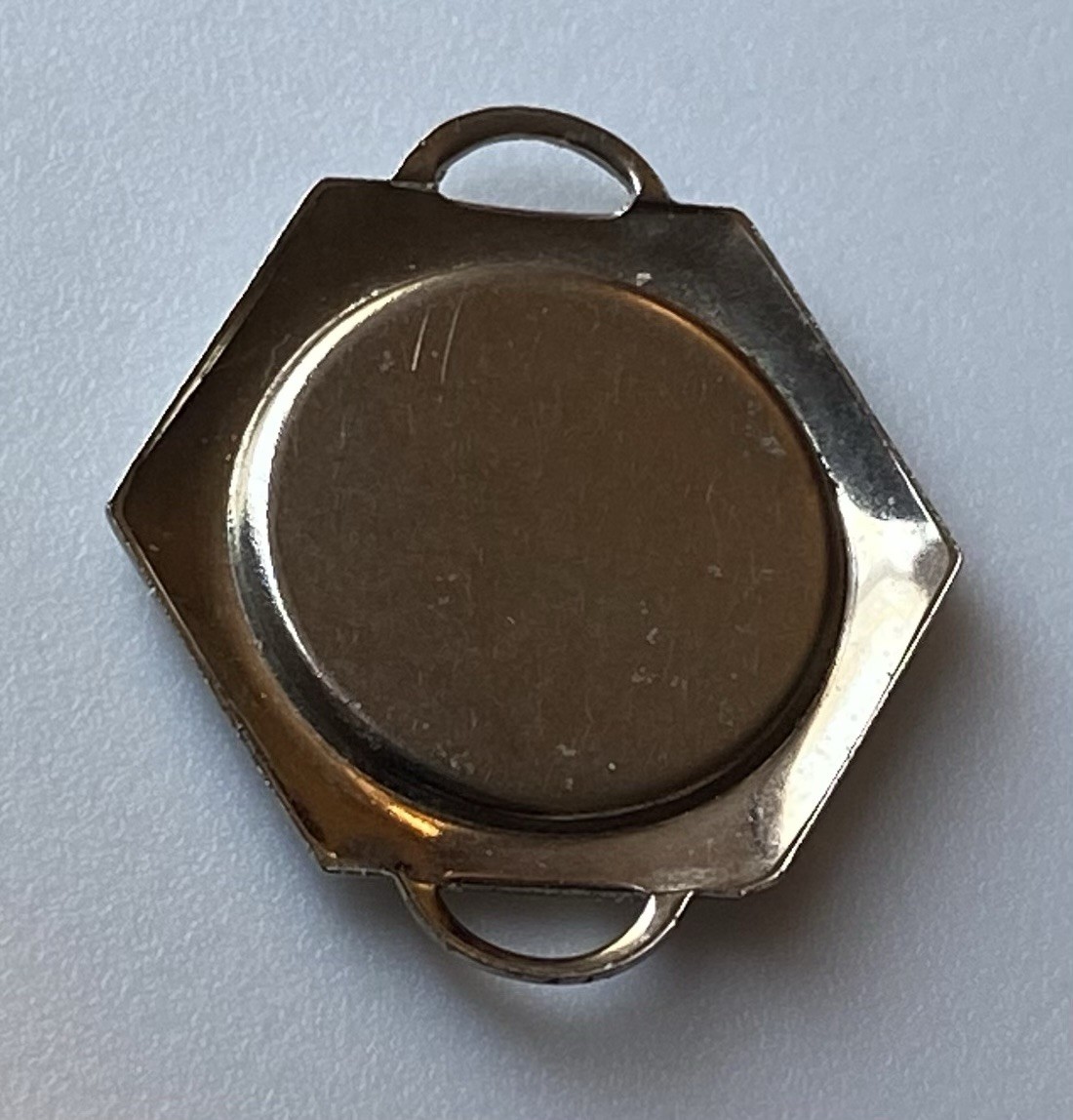 1940 Liberty Dime Bracelet Pendant Very Good Condition, No Rust , Very Shine