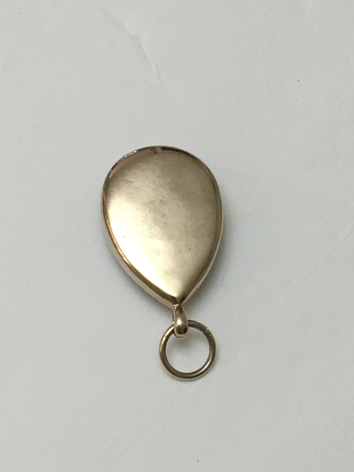 Tiger Eye Stone Pendant With Gold Tone