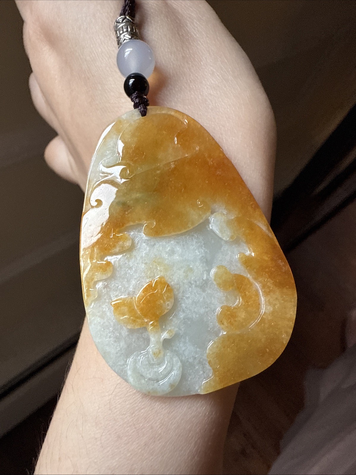 純天然翡翠A貨 老坑冰雞油黃 悟道 Untreated Burma Grade A Jadeite Certified 本自具足 buddha