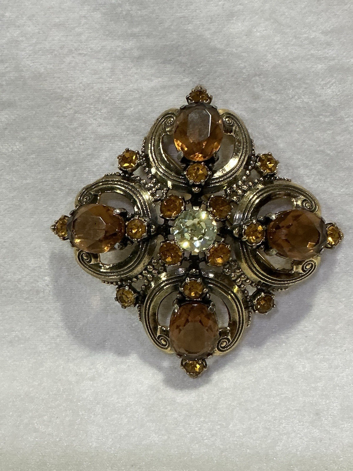 SCHIAPARELLI Brooch! Large And Stunning! Excellent Condition!
