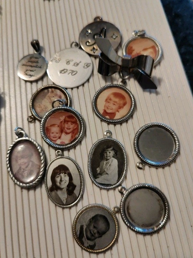 Photo Charm or Pendant Lot