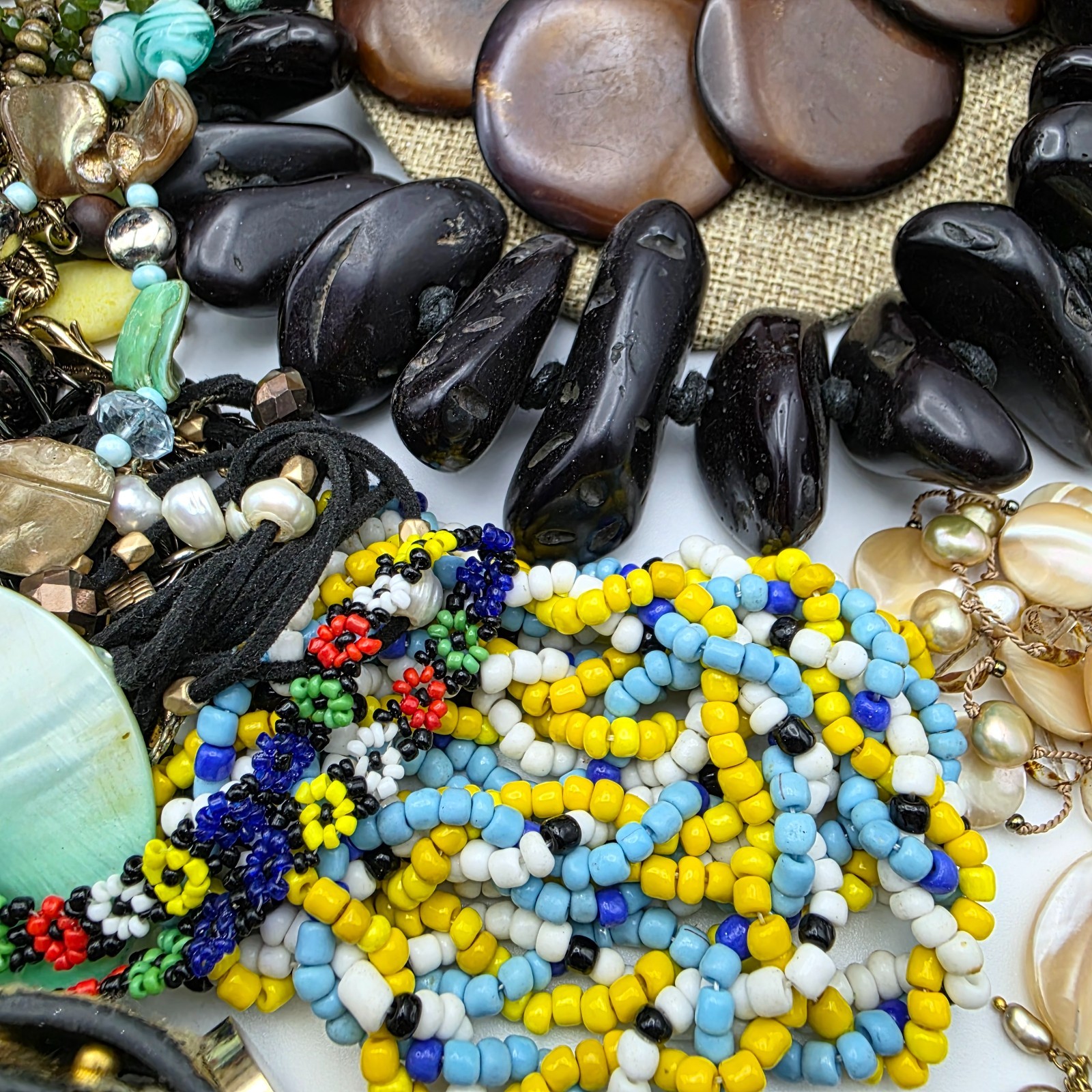 Vintage Costume Jewelry Lot Over 3 Pounds For Craft Repurpose Wear Estate Junk