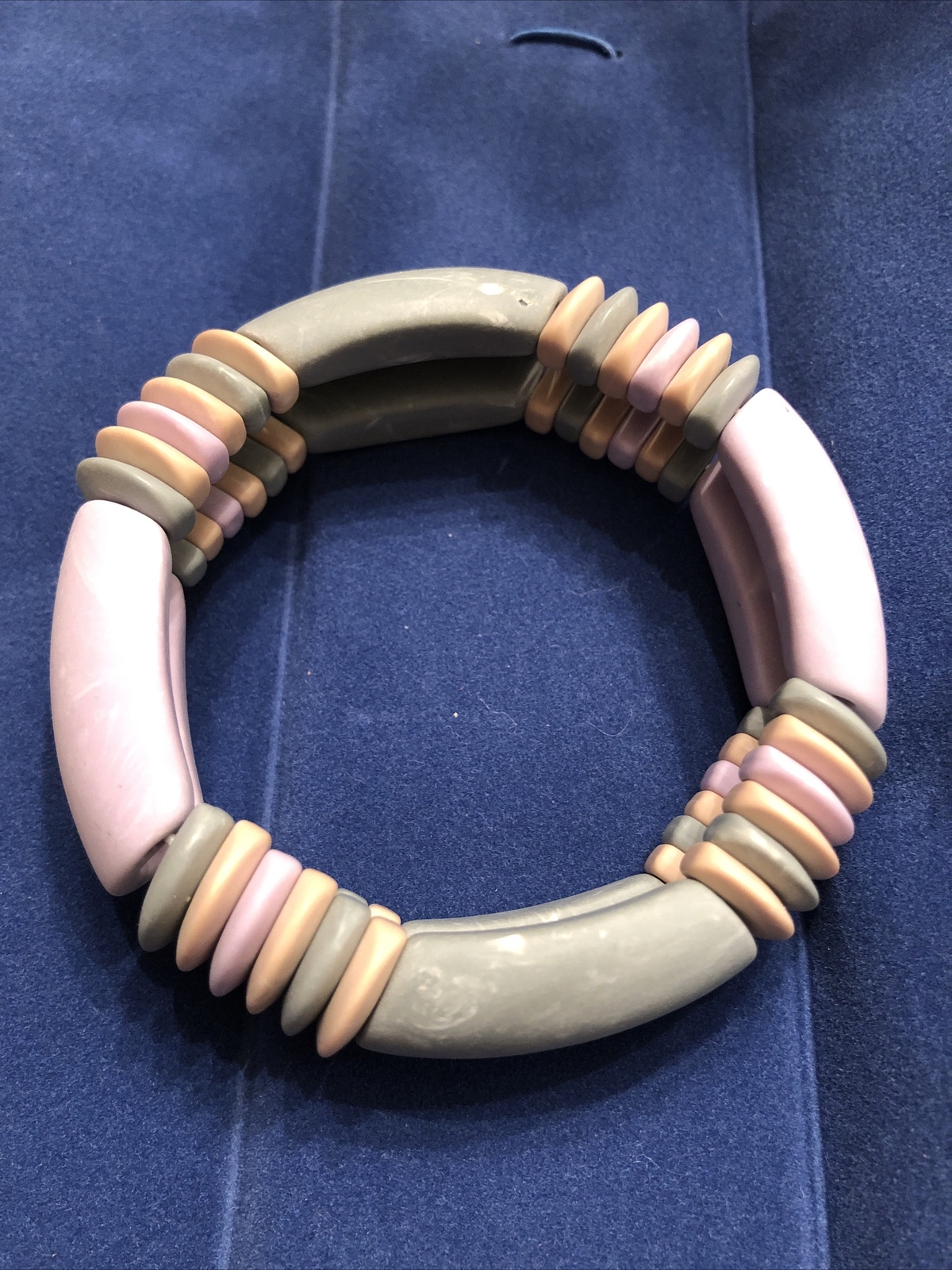 Avon Marbled Sun Bleached Colors Bracelet NIB.