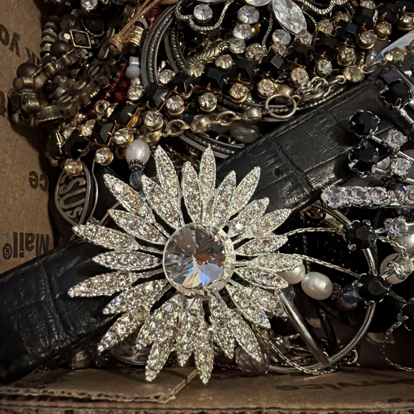 Vintage to Now Jewelry Lot, All Wearable Untested. No Broken. Box B1