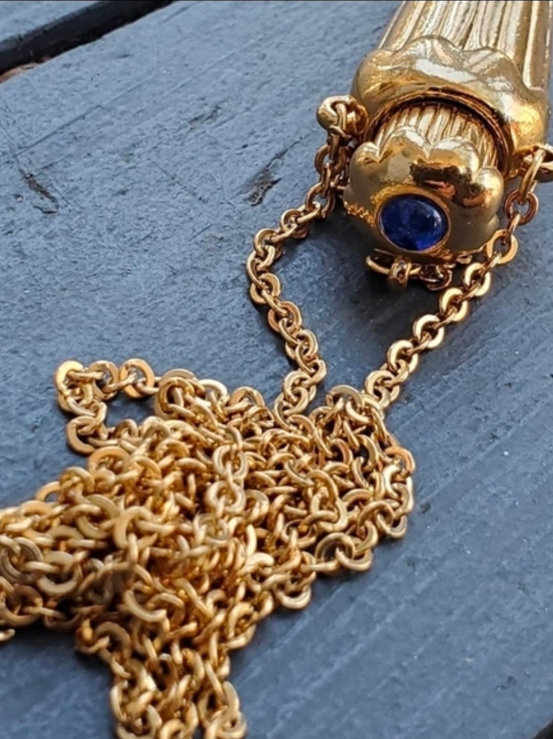 Vintage 1990s AVON Falcon Ever After Perfume Pendant