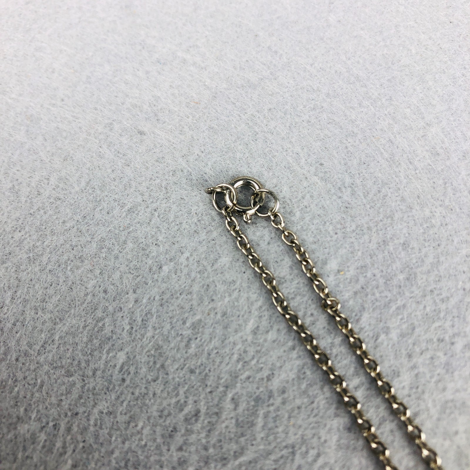 Quarter Miniature 10mm Coin Charm Pendent Necklace Silver tone Vintage 16″ chain