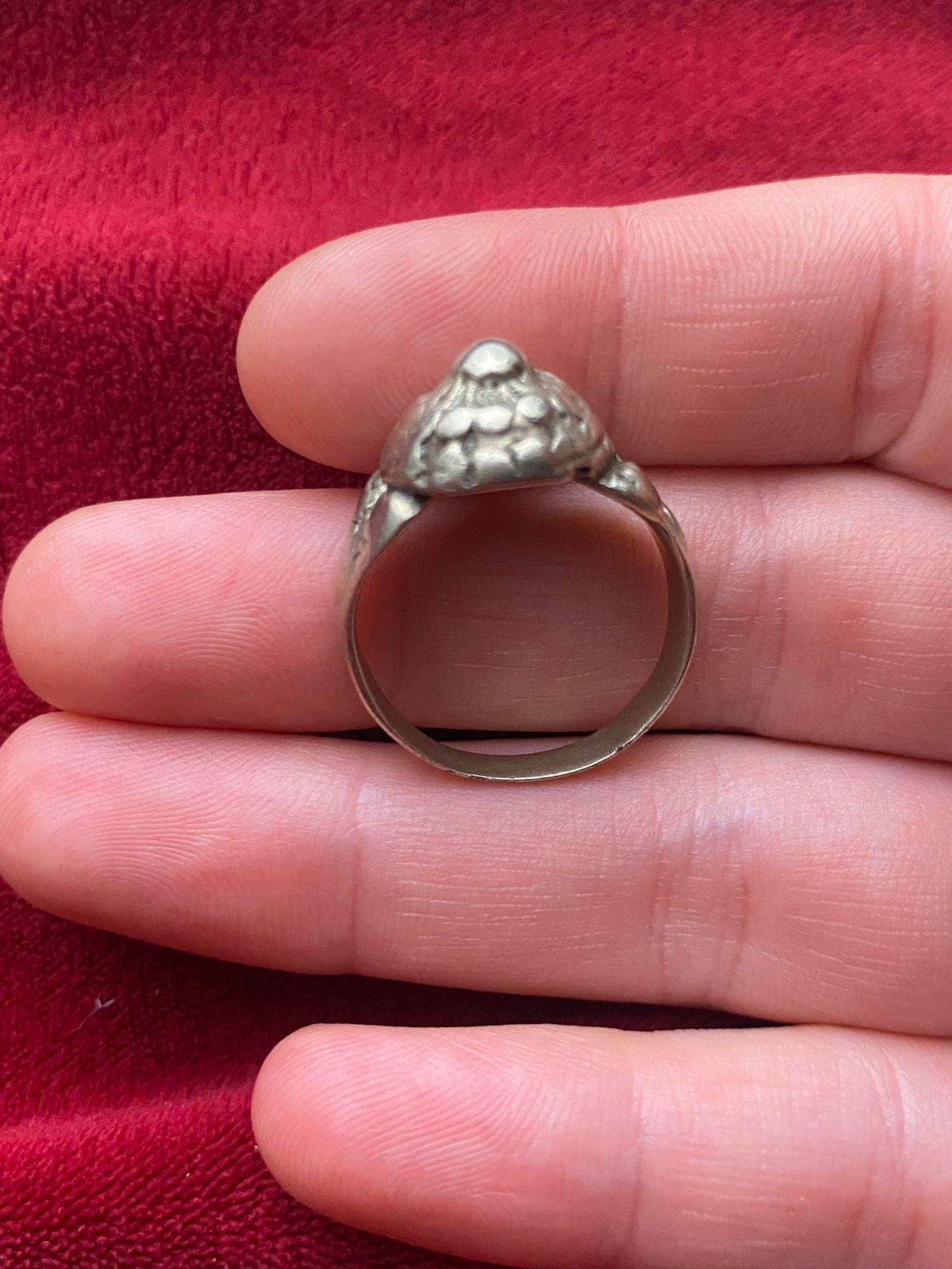 RARE Ancient Byzantine Silver Handmade Ring 189