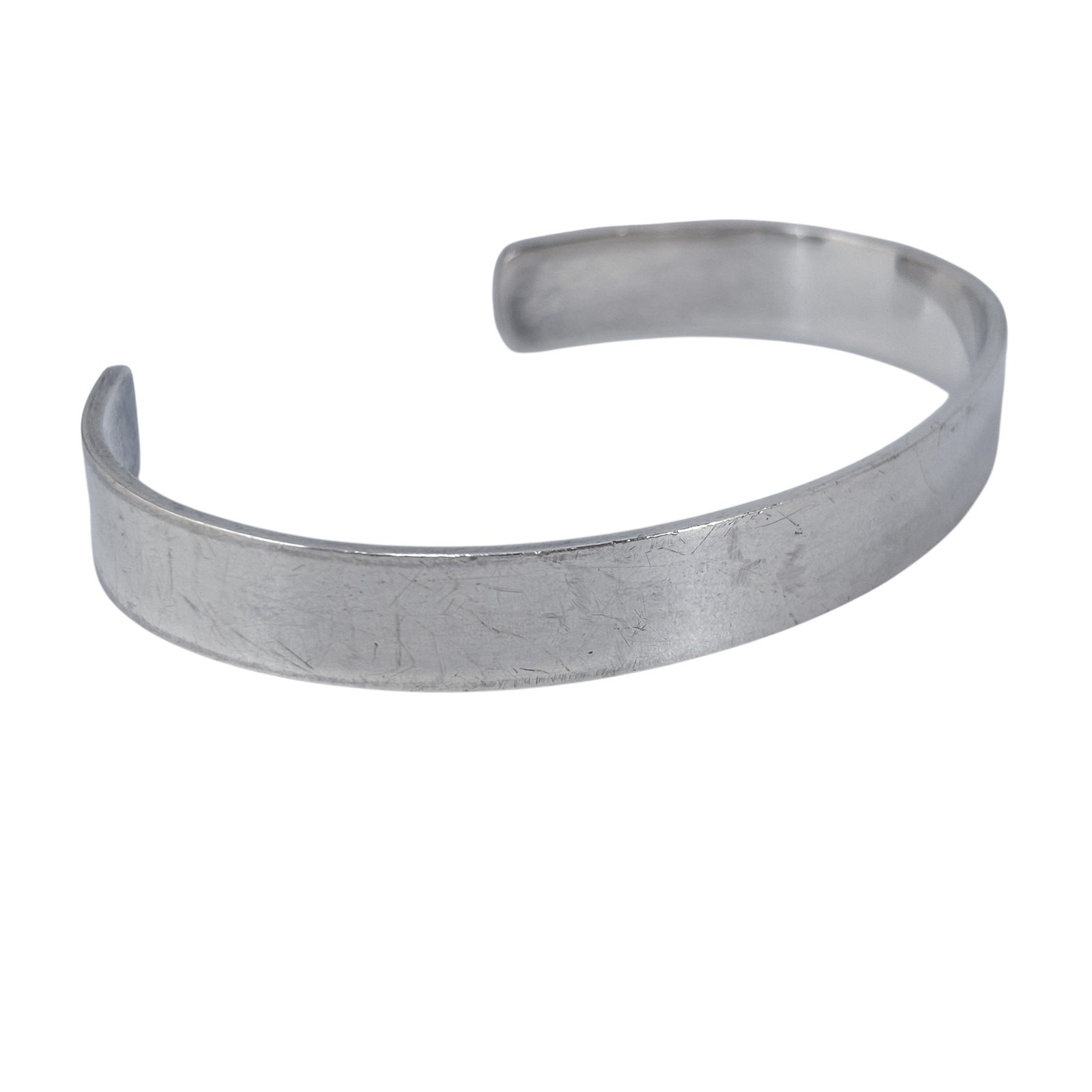 Vintage Classic Cuff Bracelet | Vintage Sterling Silver 925 | 7″