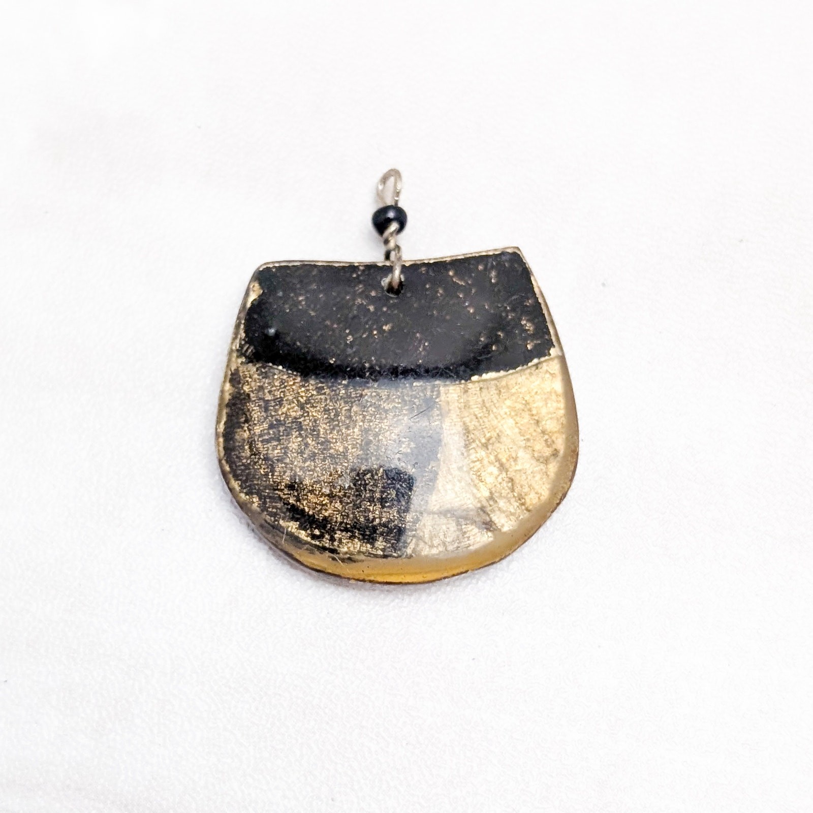 Vintage Pendant Unusual Design and Material – No Chain Included