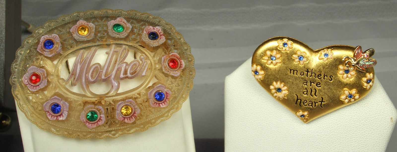 MOTHER GRANDMOTHER Jewelry Lot Hearts Locket Rossi Dillards 1920s to Now