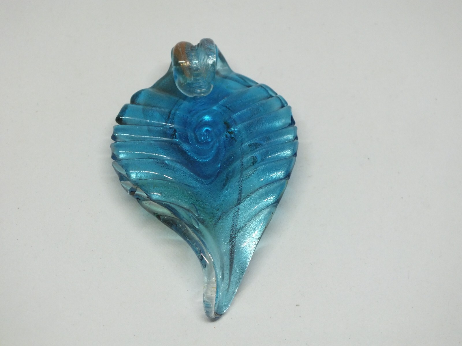 Collectible Pendant Resin? Blue Green Copper Brown 3×1 3/4″ NICE