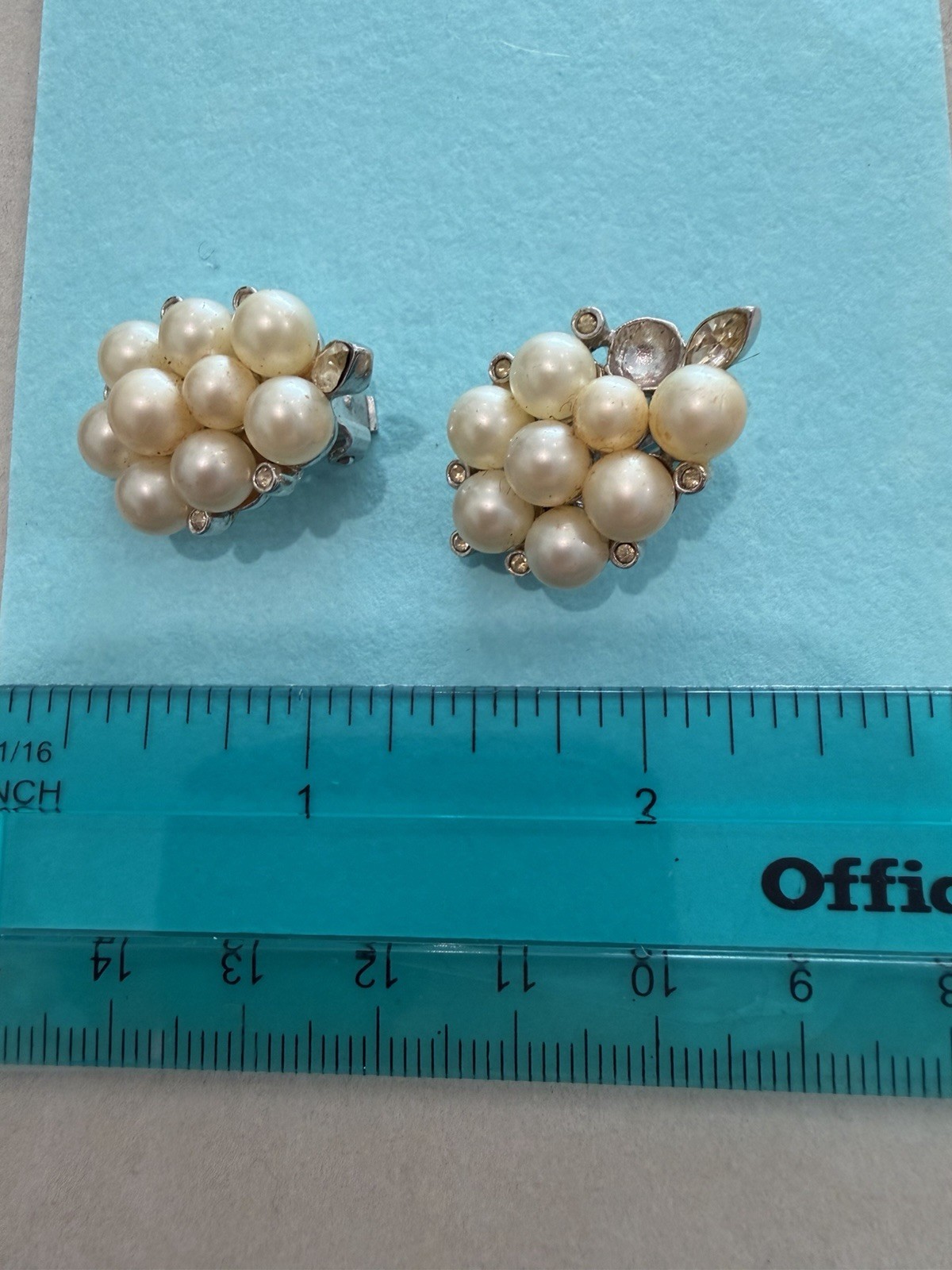 Monet Marvella Vintage Costume Jewelry Lot 10pc Brooches Clip-On Earrings